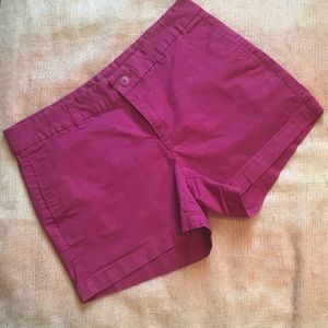 Pink Khaki Shorts